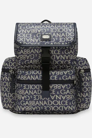 Dolce & Gabbana Sac À Dos En Jacquard Enduit - Homme Accessoires Tissu Onesize