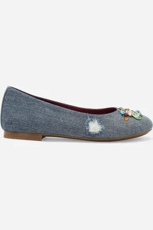 Dolce & Gabbana Ballerines En Patchwork De Denim - Femme Chaussures (24-38) Multicolore 30