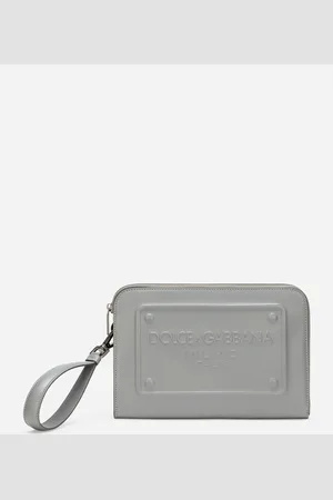 Dolce & Gabbana Pochette Petit Format En Cuir De Veau - Homme Attachés-cases Et Pochettes Cuir Onesize