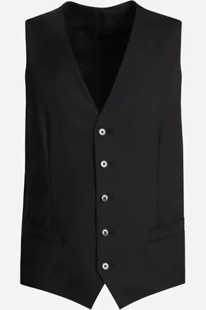 Dolce & Gabbana Gilet En Laine À Cinq Boutons - Homme Costumes Et Blazers Laine 54