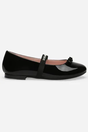 Dolce & Gabbana Ballerines En Cuir Verni Avec Nœud - Femme Chaussures (24-38) Cuir 27