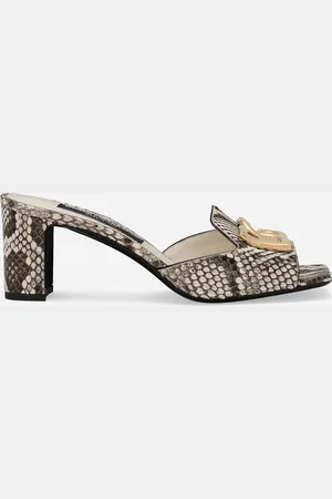 Dolce & Gabbana Mules En Python - Femme Mules Et Sabots 35