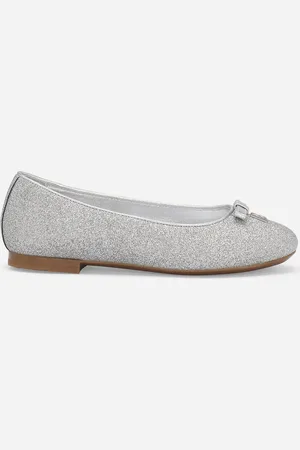 Dolce & Gabbana Ballerines En Tissu Pailleté Avec Nœud Et Logo Dg - Femme Chaussures (24-38) Tissu 27