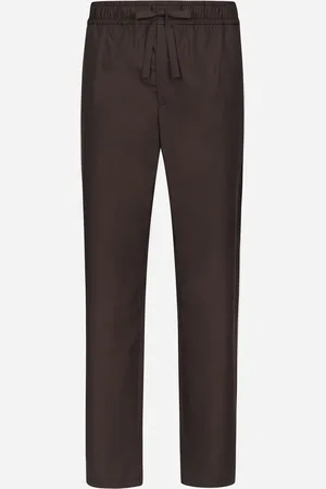 Dolce & Gabbana Pantalon De Jogging En Popeline - Homme Pantalons Et Shorts Coton 48