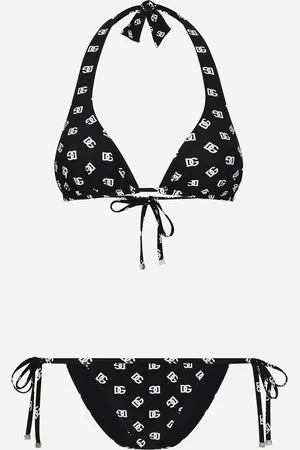 Dolce & Gabbana Bikini Triangle À Logo Dg - Femme Maillots De Bain 1