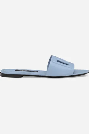 Dolce & Gabbana Mules En Cuir De Veau - Femme Mules Et Sabots Cuir 35.5