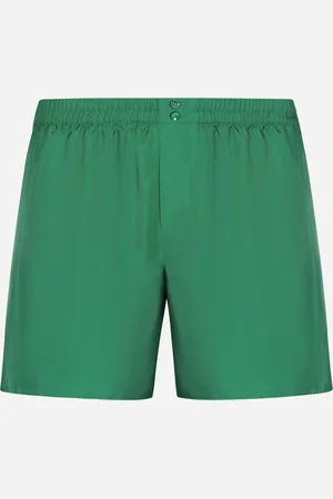 Dolce & Gabbana Short En Soie - Homme Sous-vêtements Et Loungewear Vert 3