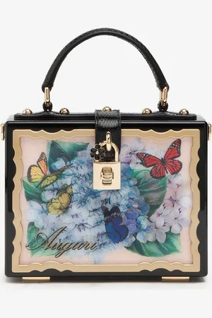 Dolce & Gabbana Postcard Dolce Box Bag In Lacquered Wood - Femme Sacs À Main Onesize