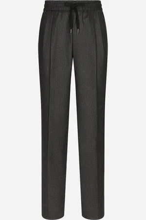 Dolce & Gabbana Pantalon De Jogging En Flanelle - Homme Pantalons Et Shorts 44