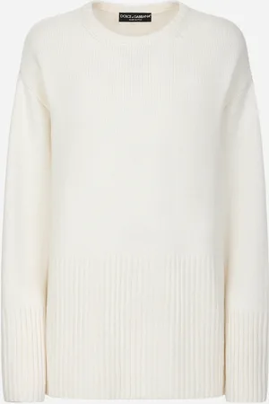 Dolce & Gabbana Pull En Cachemire Avec Logo Dg Brodé - Femme Pulls 42