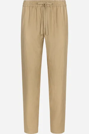 Dolce & Gabbana Pantalon De Jogging En Lin - Homme Pantalons Et Shorts 52