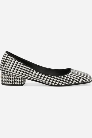 Dolce & Gabbana Escarpins En Tissu Pied-de-poule - Femme Escarpins Et Slingbacks Noir 37