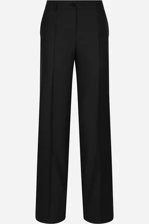 Dolce & Gabbana Pantalon Flare En Laine - Femme Pantalons Et Shorts 36