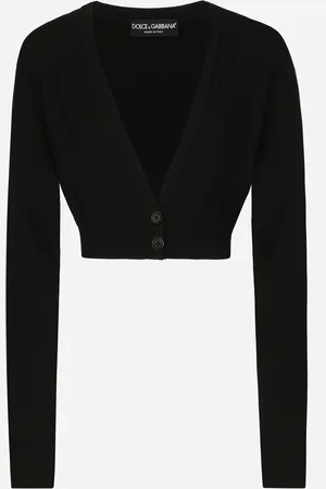 Dolce & Gabbana Cardigan Décolleté En Laine - Femme Pulls 44
