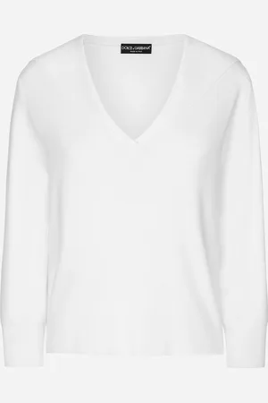 Dolce & Gabbana Pull En Viscose À Col Marin - Femme T-shirts Et Sweatshirts 38