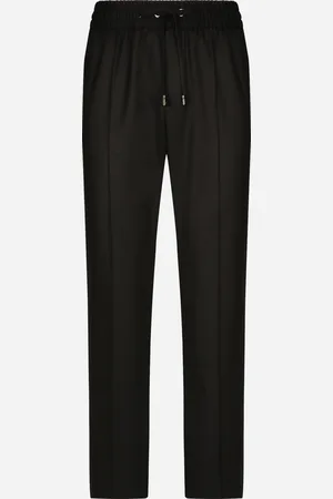 Dolce & Gabbana Pantalon De Jogging En Flanelle - Homme Pantalons Et Shorts 46