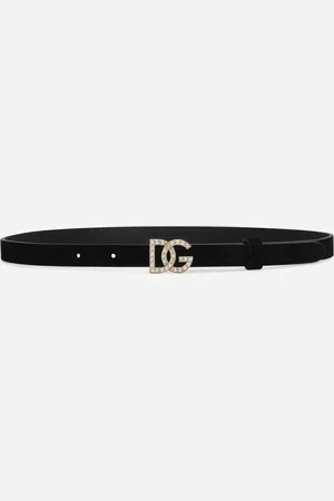 Dolce & Gabbana Ceinture En Veau Velours - Femme Accessoires M