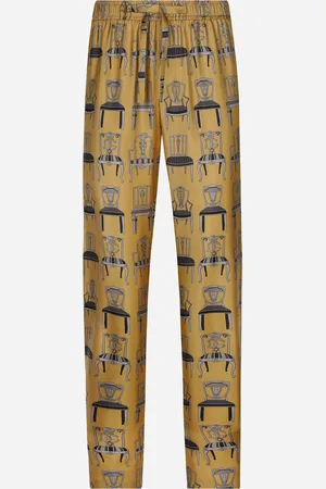 Dolce & Gabbana Pantalon De Jogging En Sergé De Soie À - Homme Pantalons Et Shorts 44