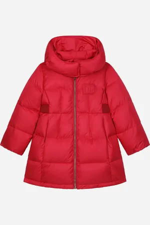 Dolce & Gabbana Doudoune Longue En Nylon À Logo Dg - Femme Manteaux Et Blousons 4 Years