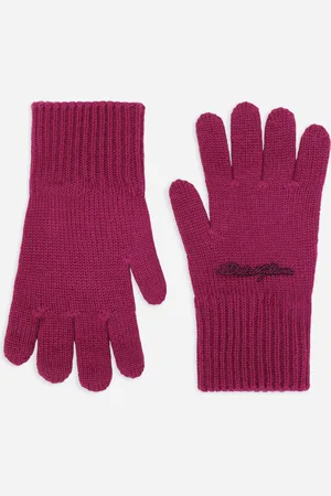 Dolce & Gabbana Gants En Maille Avec Logo - Femme Accessoires S