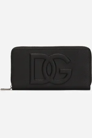 Dolce & Gabbana Portefeuille À Contour Zippé Dg Logo - Homme Portefeuilles Et Petite Maroquinerie Onesize