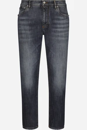 Dolce & Gabbana Jean Loose En Denim Stretch - Homme Denim Denim 44