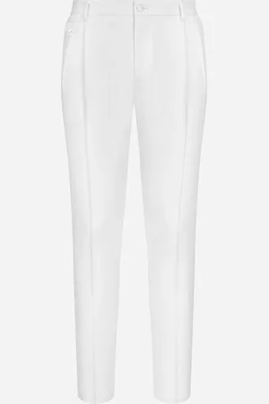 Dolce & Gabbana Pantalon Classique En Laine - Homme Pantalons Et Shorts 46
