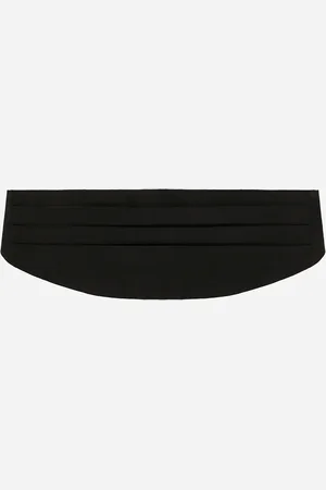 Dolce & Gabbana Ceinture De Smoking En Satin De Soie - Femme Ceintures Tissu 36