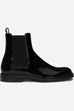 Dolce & Gabbana Bottines En Cuir De Veau - Homme Bottines Et Bottes Cuir 40