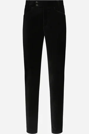 Dolce & Gabbana Pantalon Classique En Velours - Homme Pantalons Et Shorts 46