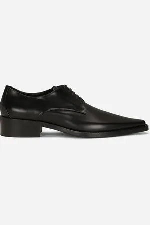 Dolce & Gabbana Derbies En Cuir De Veau - Femme Chaussures Plates 36