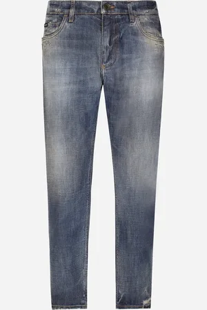 Dolce & Gabbana Jean Loose En Denim - Homme Denim 46
