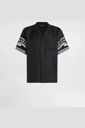 Dolce & Gabbana Chemise Imprimée En Denim Et Soie - Homme Chemises 40
