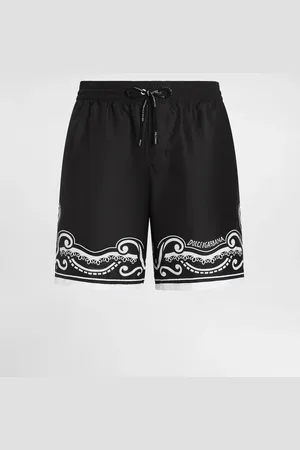 Dolce & Gabbana Boxer De Bain Mi-long À Bandana - Homme Maillots De Bain 2