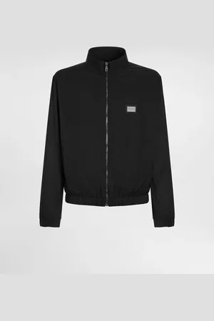 Dolce & Gabbana Blouson En Nylon Léger Avec Plaquette À Logo - Homme Manteaux Et Blousons Tissu 46
