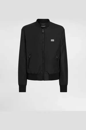 Dolce & Gabbana Blouson En Nylon Avec Plaquette À Logo - Homme Manteaux Et Blousons Tissu 44
