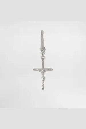 Dolce & Gabbana Mono Boucle D’oreille Clip Avec Croix « dna » - Homme Bijoux Fantaisie M�tal Onesize