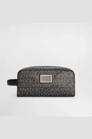Dolce & Gabbana Trousse De Toilette En Jacquard Enduit - Homme Portefeuilles Et Petite Maroquinerie Tissu Onesize