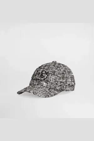 Dolce & Gabbana Casquette De Base-ball En Tweed - Femme Bonnets Et Gants 56