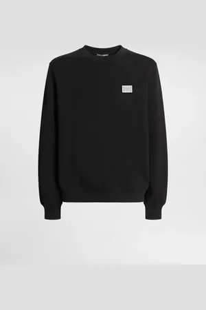 Dolce & Gabbana Sweat-shirt En Coton Avec Plaquette - Homme Sweatshirts 44