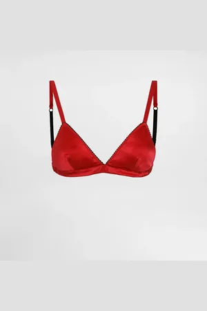 Dolce & Gabbana Soutien-gorge Triangle En Satin - Femme Lingerie Soie 1