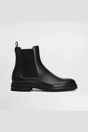 Dolce & Gabbana Bottines En Cuir De Veau Grainé - Homme Bottines Et Bottes 40