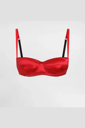 Dolce & Gabbana Soutien-gorge Balconnet En Satin - Femme Lingerie Soie 1b
