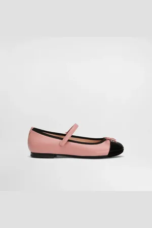 Dolce & Gabbana Ballerines En Cuir De Veau Et Cuir Verni - Femme Chaussures (24-38) 27