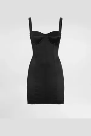 Dolce & Gabbana Mini-robe Bustier En Satin - Femme Robes Satin 36