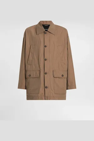 Dolce & Gabbana Parka En Tissu Technique Avec Plaquette - Homme Manteaux Et Blousons M
