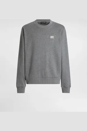 Dolce & Gabbana Sweat-shirt En Coton Avec Plaquette - Homme Sweatshirts 44