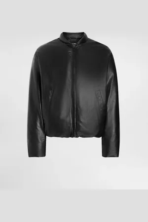 Dolce & Gabbana Bomber Matelassé En Cuir De Brebis - Homme Manteaux Et Blousons 44