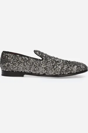 Dolce & Gabbana Mocassins À Paillettes - Homme Drivers Et Mocassins Paillettes 40