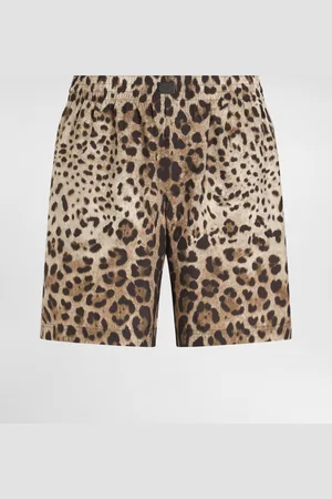 Dolce & Gabbana Boxer De Bain Mi-long À Léopard - Homme Maillots De Bain Imprim� Animalier 3